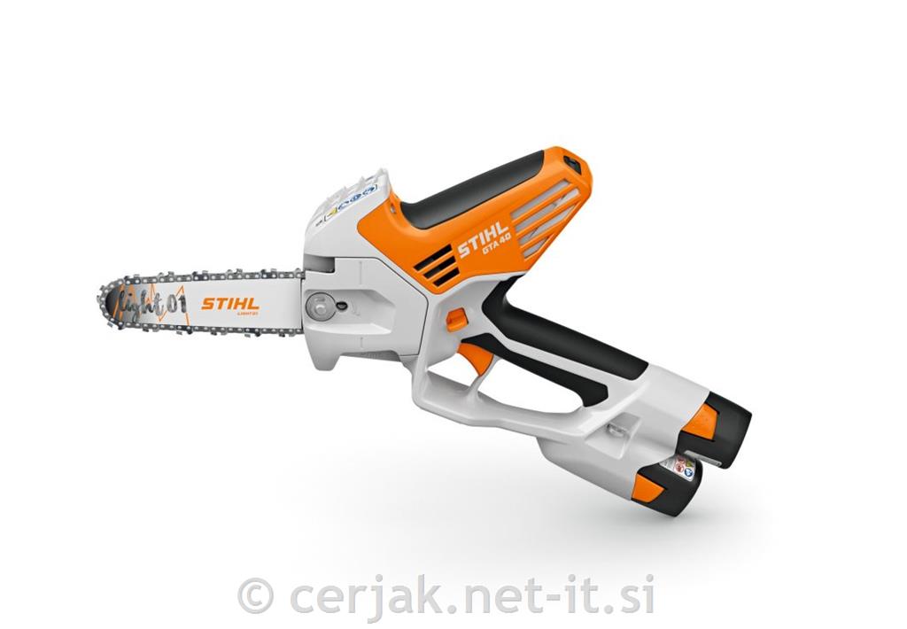 Enoročna akumulatorska žaga GTA 40, meč 15 cm STIHL