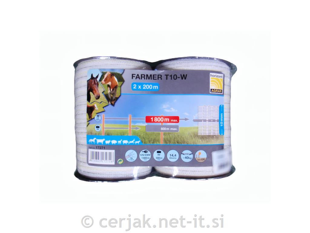 Trak Farmer 10 mm, 2 x 200 m bel