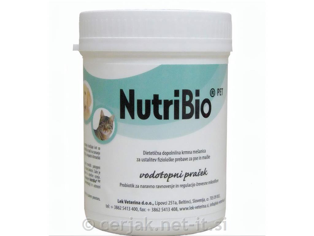 NutriBio vodotopni prašek 150g