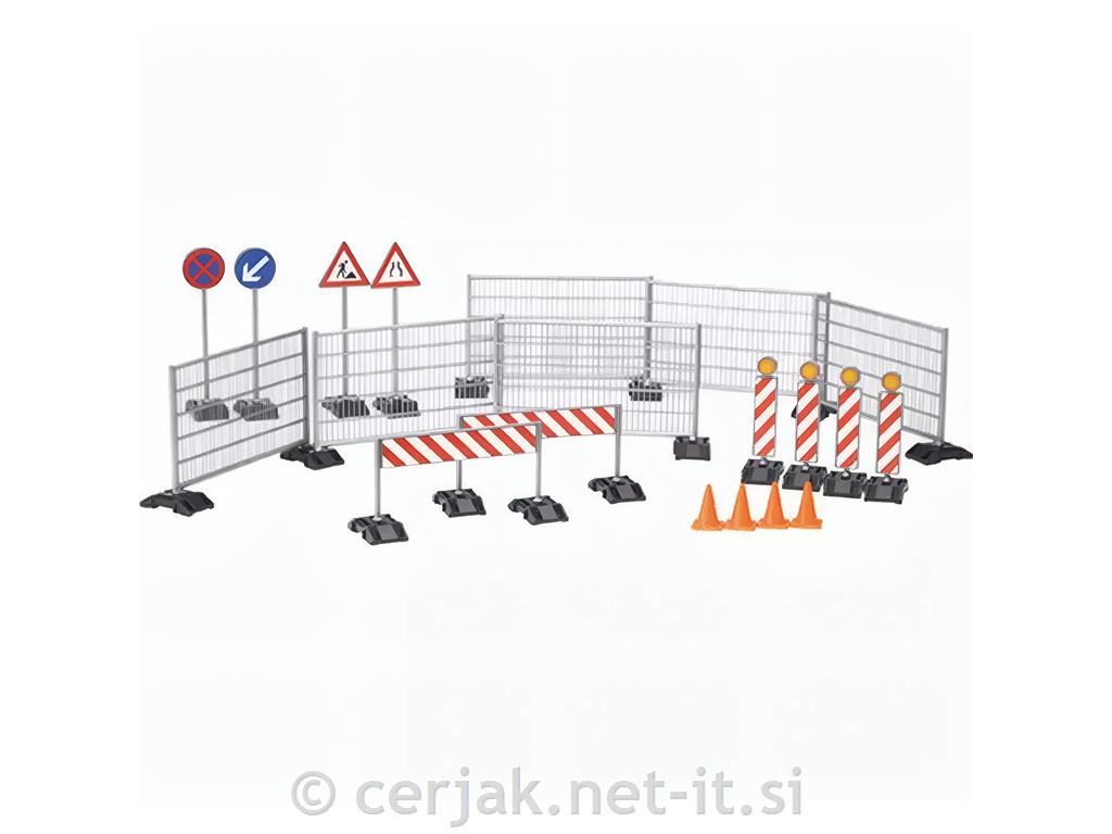 Set ograj in znakov