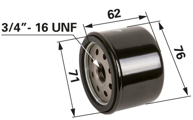 Filte olja 492932S B&S