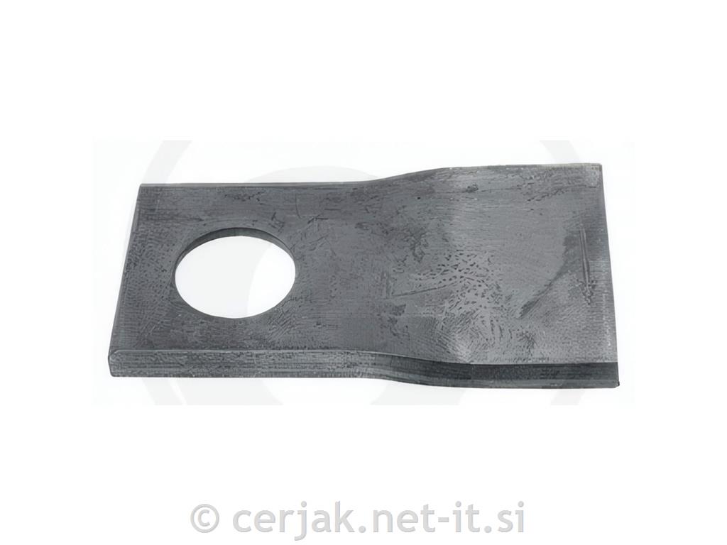 Nož kosilnice Fella desni 112,5x48x4 mm