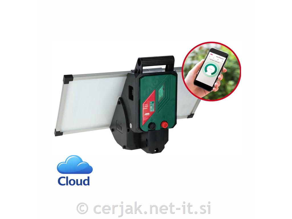Pastir akumulatorski AKO S 2400 smart 72km, 12V (230V)