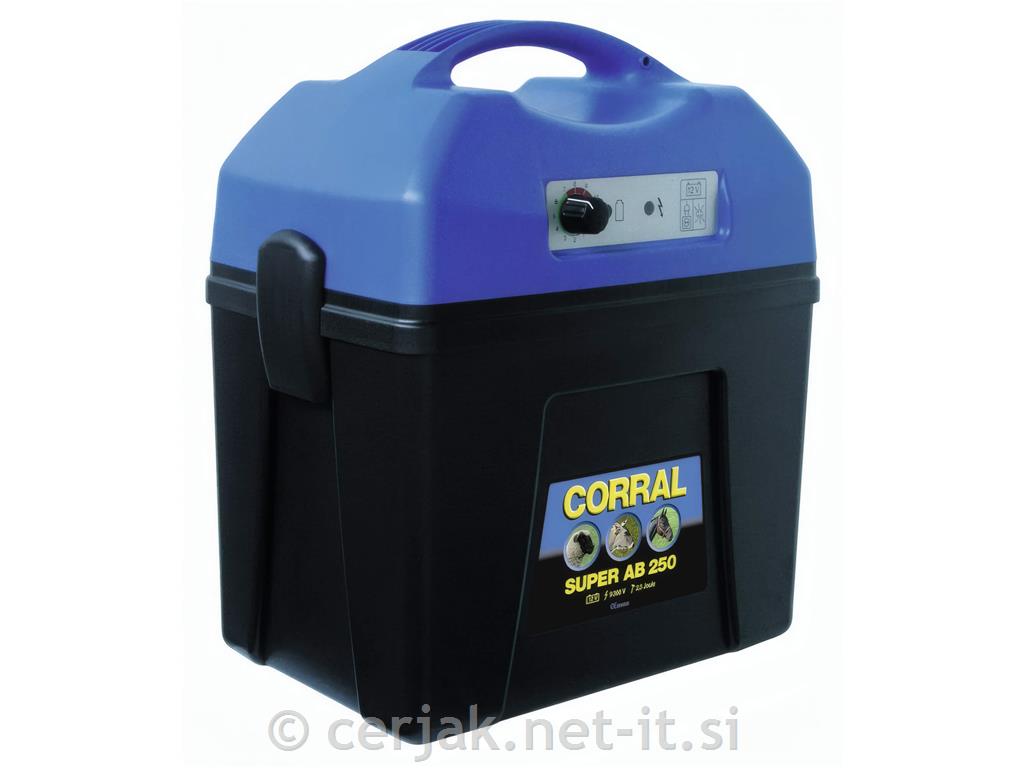 Pastir električni Corral AB 250 - 40km, 12V (9V,230V)