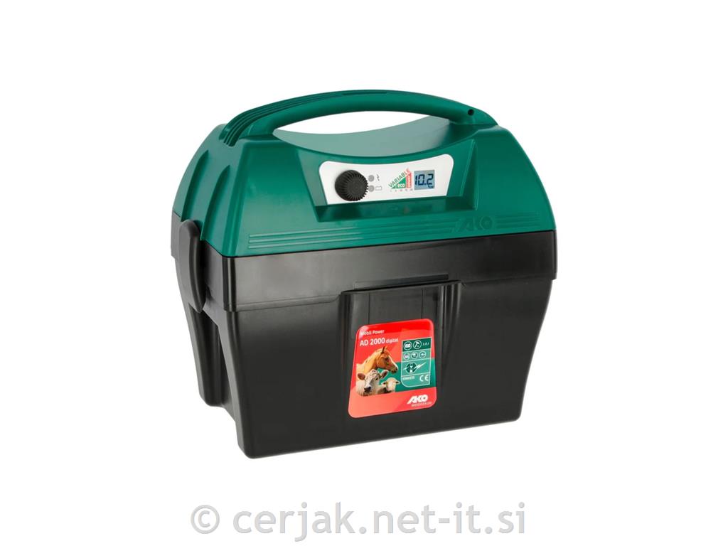 Pastir akumulatorski AKO AD 2000 D - 55km, 12V (9V,230V)