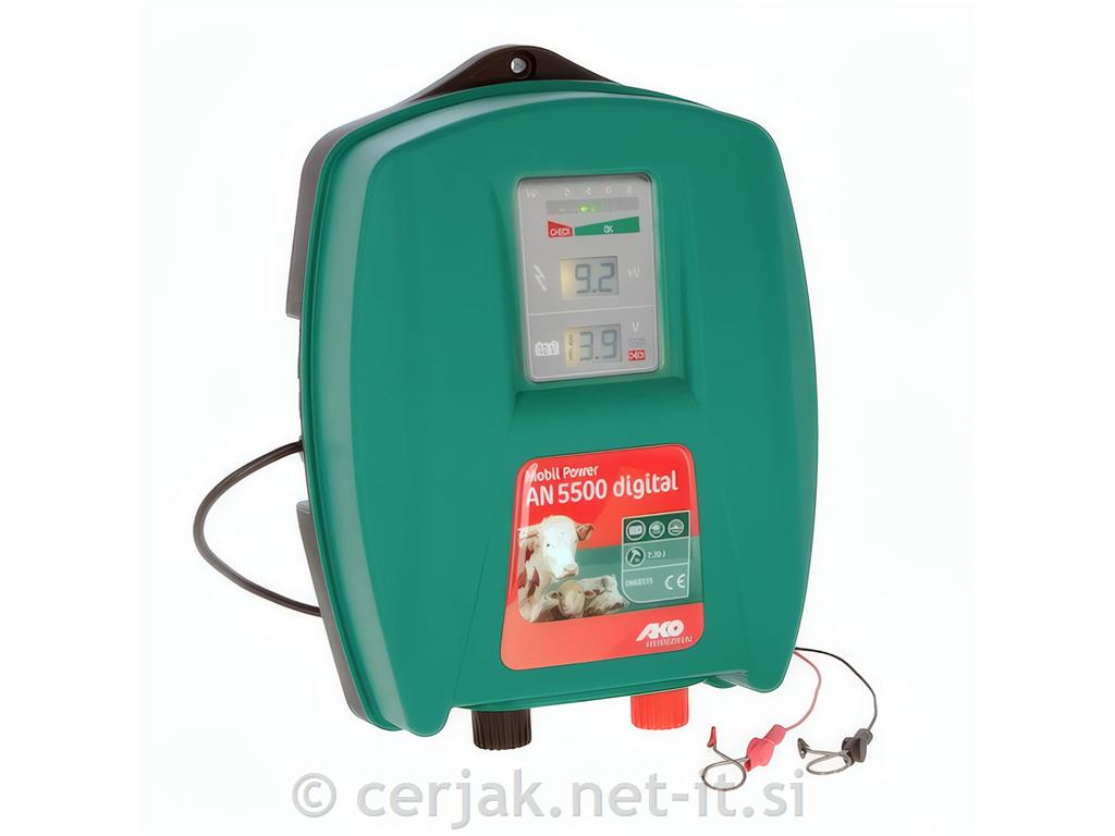 Pastir električni AKO AN 5500 DIG GPS - 150km, 12V (230V)