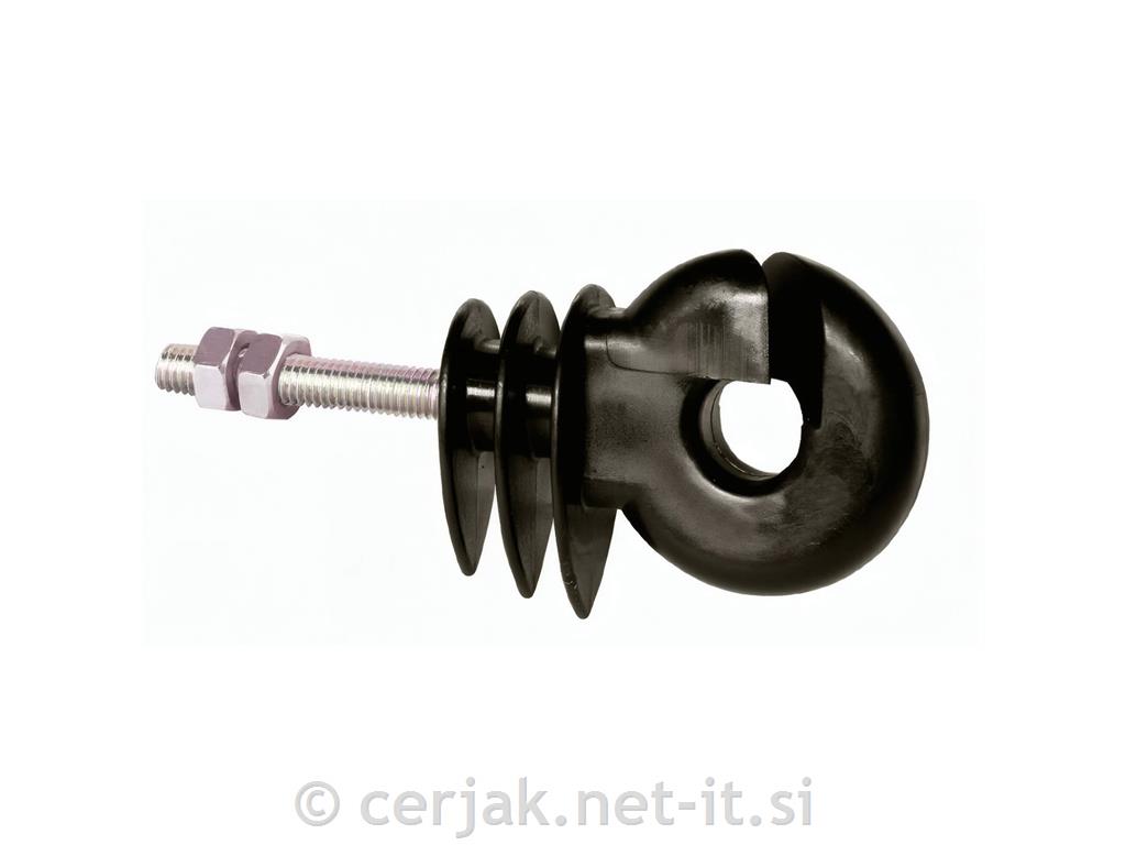 Izolator okrogli z zarezo M6 x 35 mm