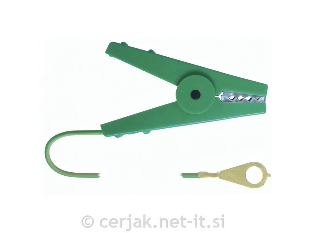 Priključni kabel za ozemljitev s sponko