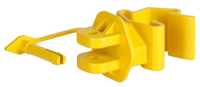 Izolator Pinlock T-Post rumen, 25kos