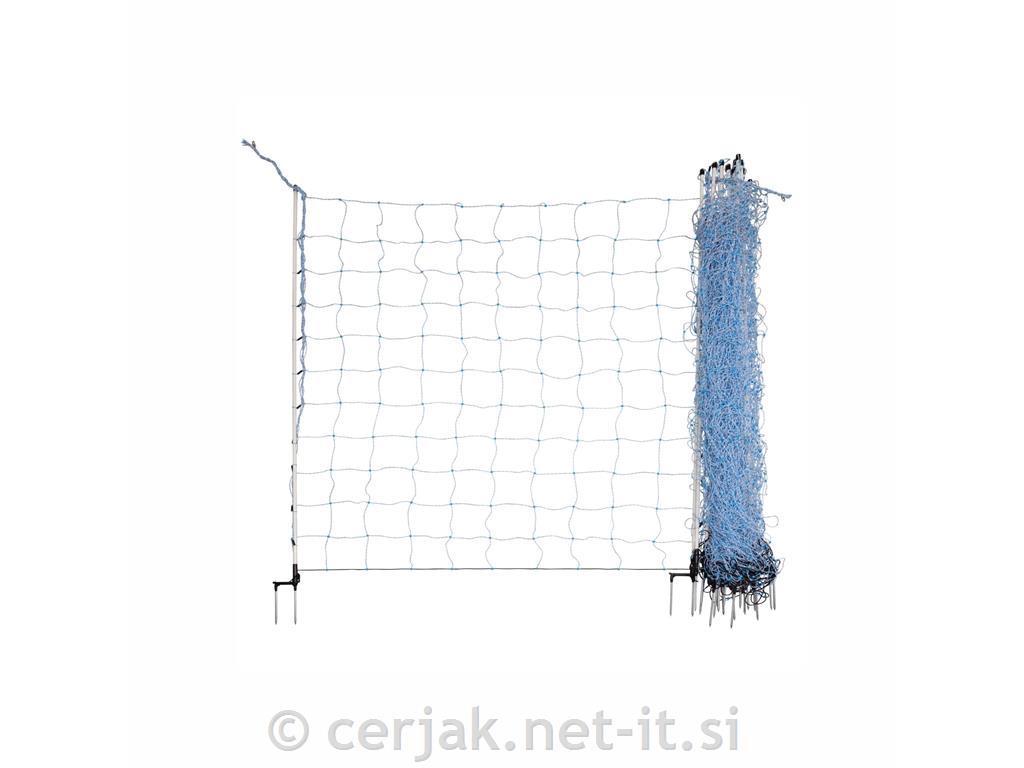 Mreža OviNet modra (dvojna konica), 170 cm