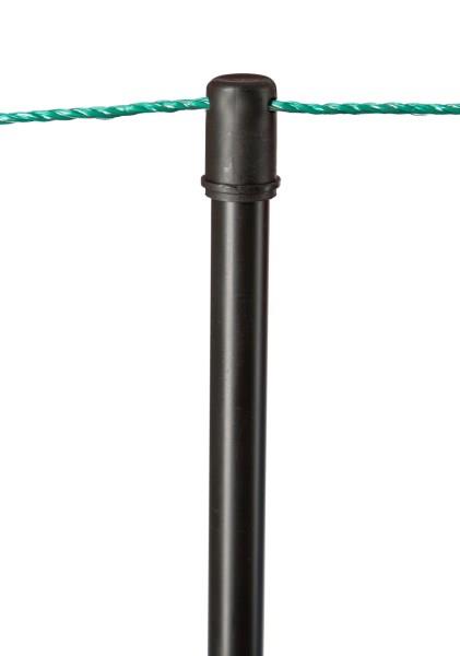 Palica za mrežo (dvojna konica) črna 108 cm
