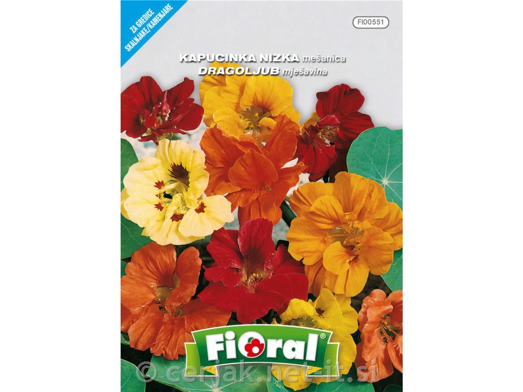 Kapucinka nizka (Tropaeolum majus), 2 g