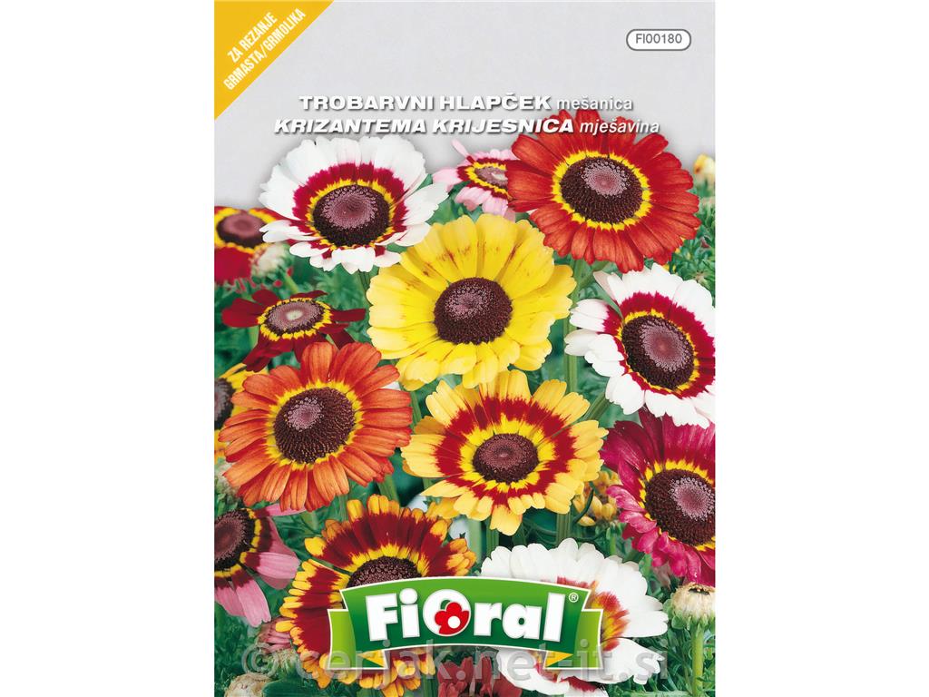 Trobarvni hlapček (Chrysanthemum carinatum), 0,8 g