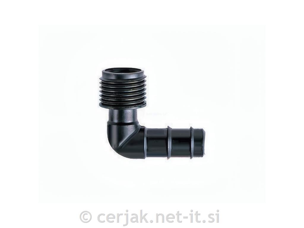 Koleno z navojem Rain jet 1/2", Claber