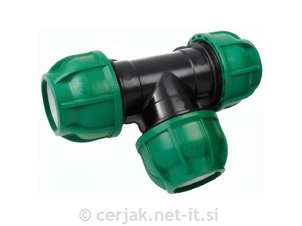 Spojka T 90° 25x25x25mm
