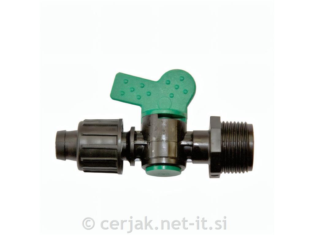 Tape odvodnik z ventilom za enoletni kapljični trak, 3/4"