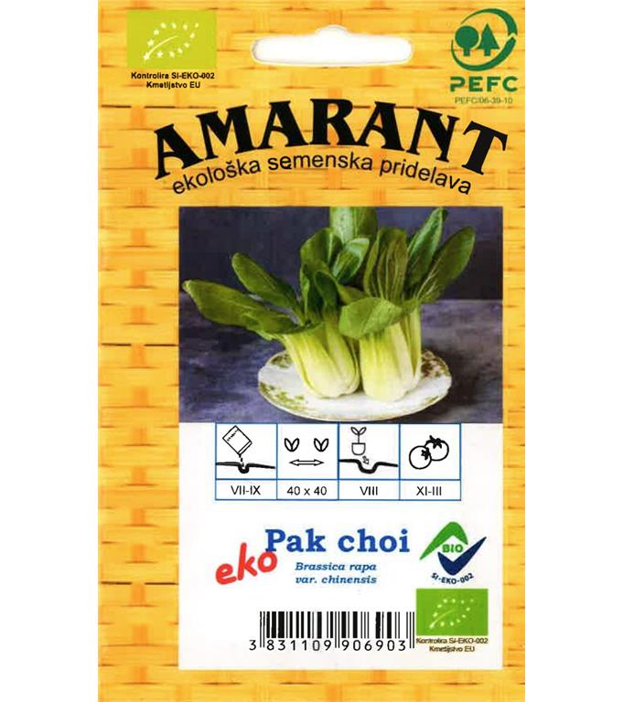 Pak Choi Zelen Tanaka EKO