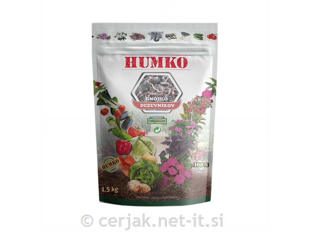 Gnojilo Humus deževnikov 1,5kg, HUMKO