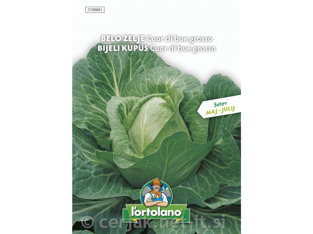 Zelje belo Cuor di bue, 4 g