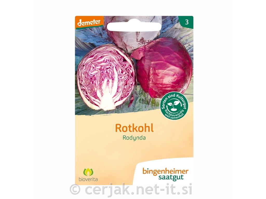 Rdeče zelje Rodynda EKO