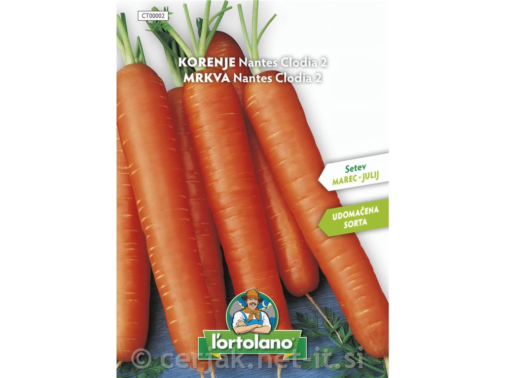 Korenje Nantes Clodia 2, 10 g