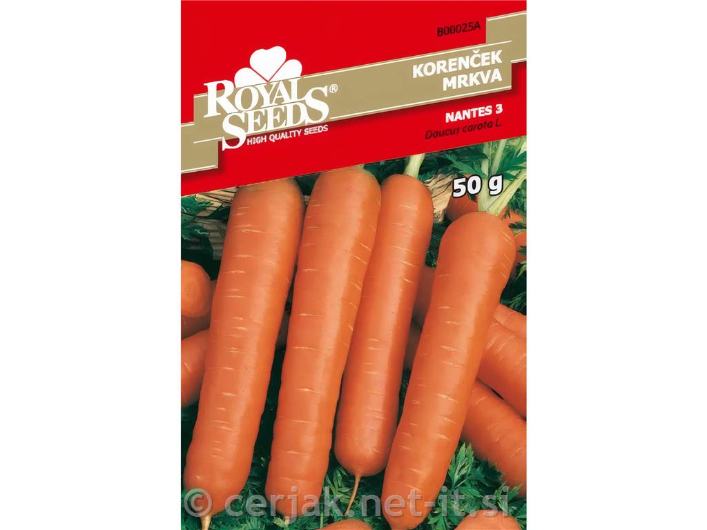 Korenček Nantes 50g