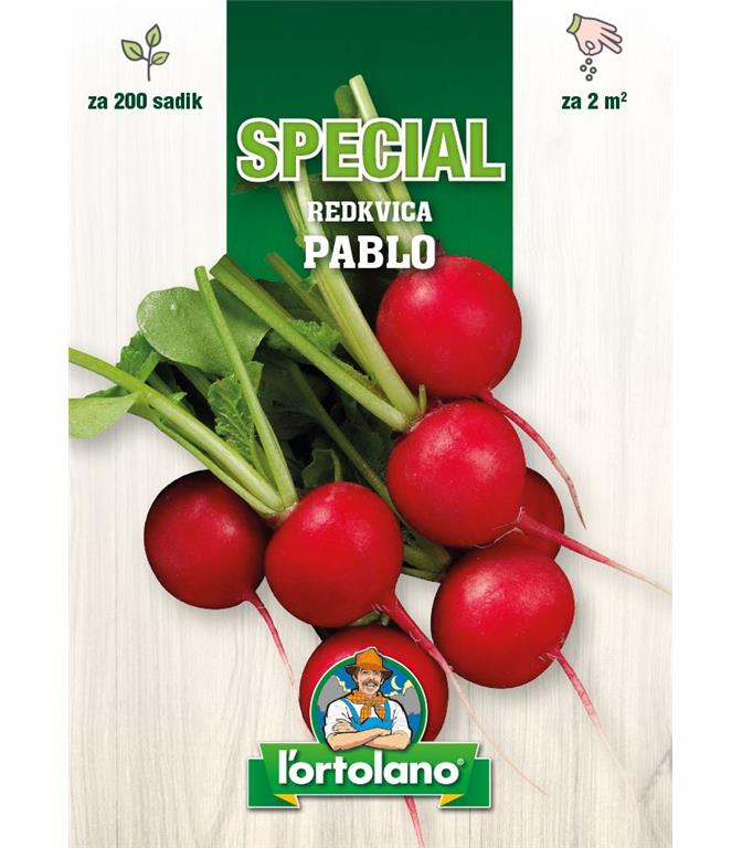 Redkvica Pablo, 200 semen