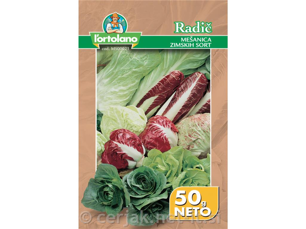 Radič mešanica zimskih sort, 50g