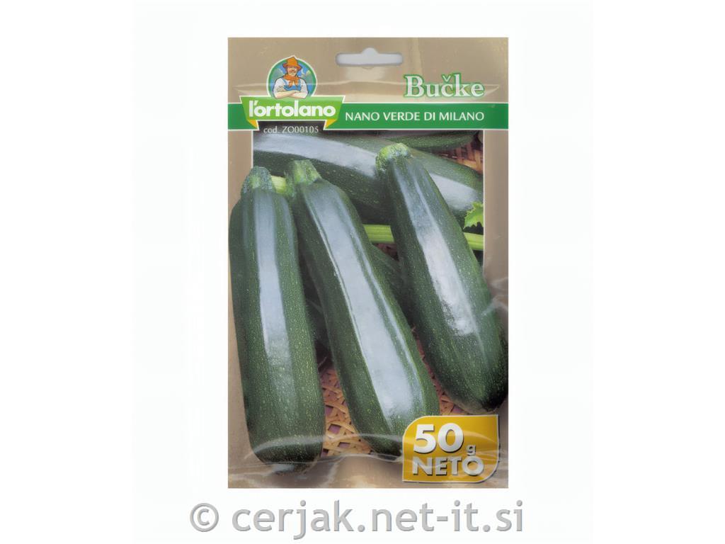 Bučke Nano verde di Milano, 50g