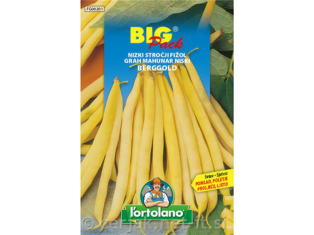 Nizki stročji fižol Berggold 70g