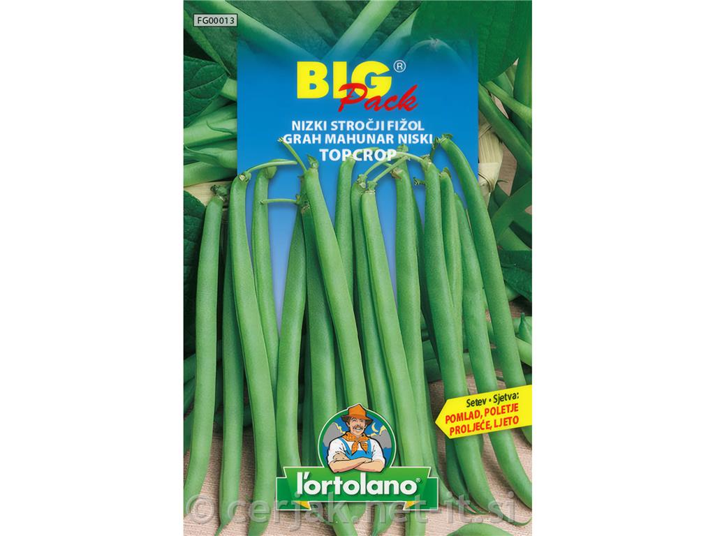Nizki stročki fižol Topcrop 70g