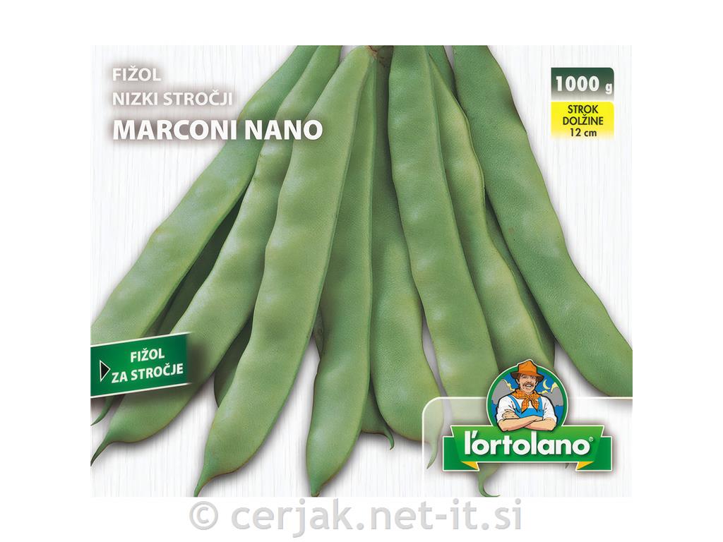 Nizki stročji fižol Marconi nano 1kg