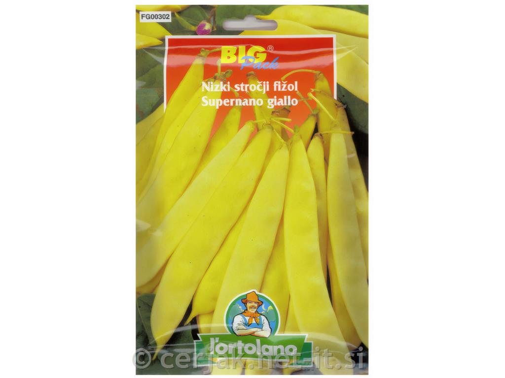 Nizek stročji fižol Supernano giallo 50g