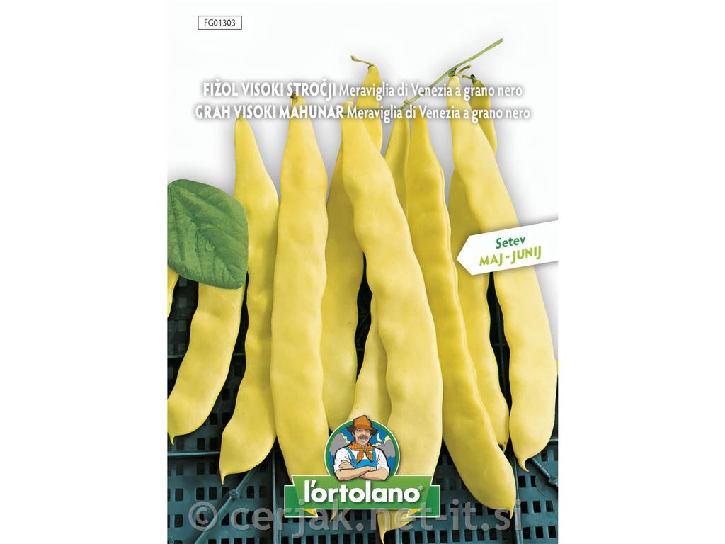 Fižol visoki stročji Meraviglia, 30 g