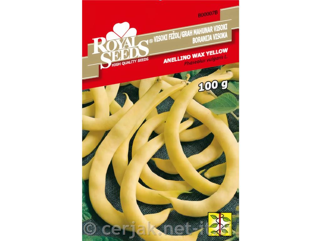 Fižol Anellino Wax Yellow 100g