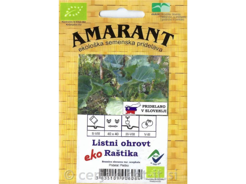 Ohrovt listni raštika (krmni ohrovt) 1g