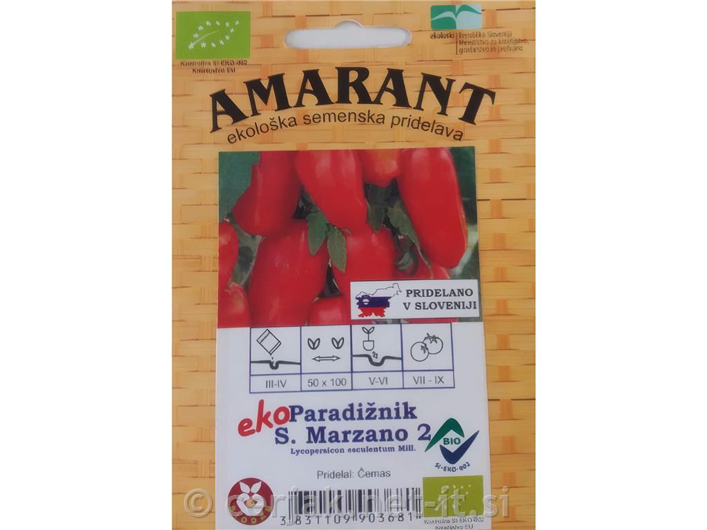 Paradižnik EKO San Marzano 1g