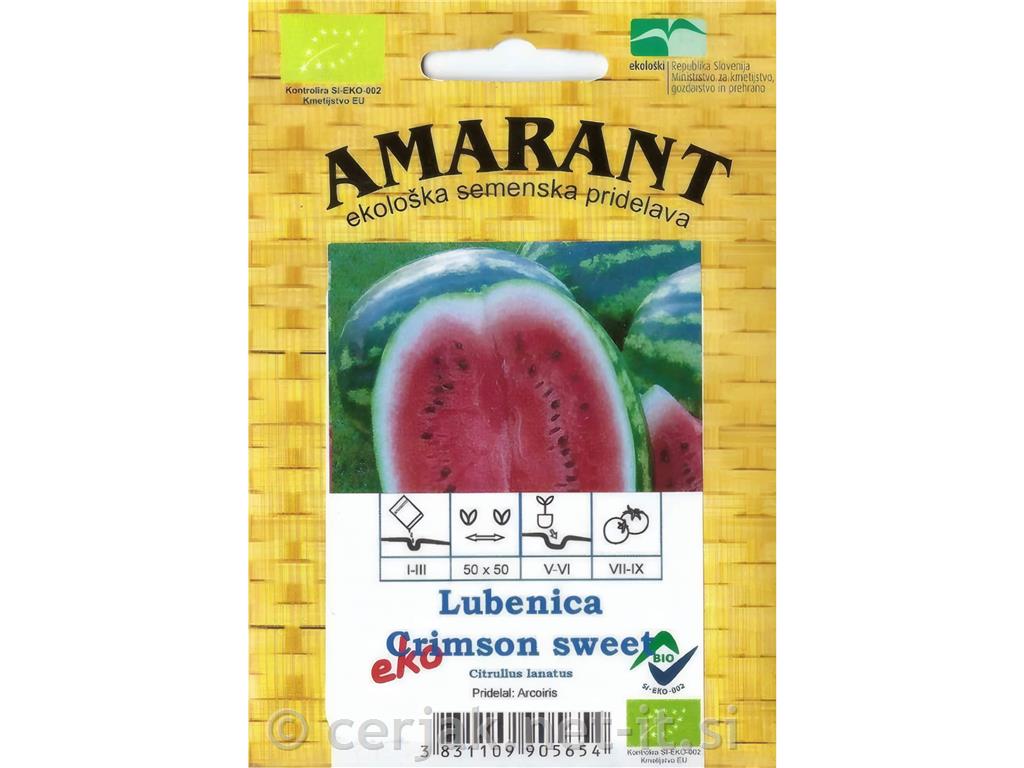 Lubenica Crimsson sweet EKO 1g