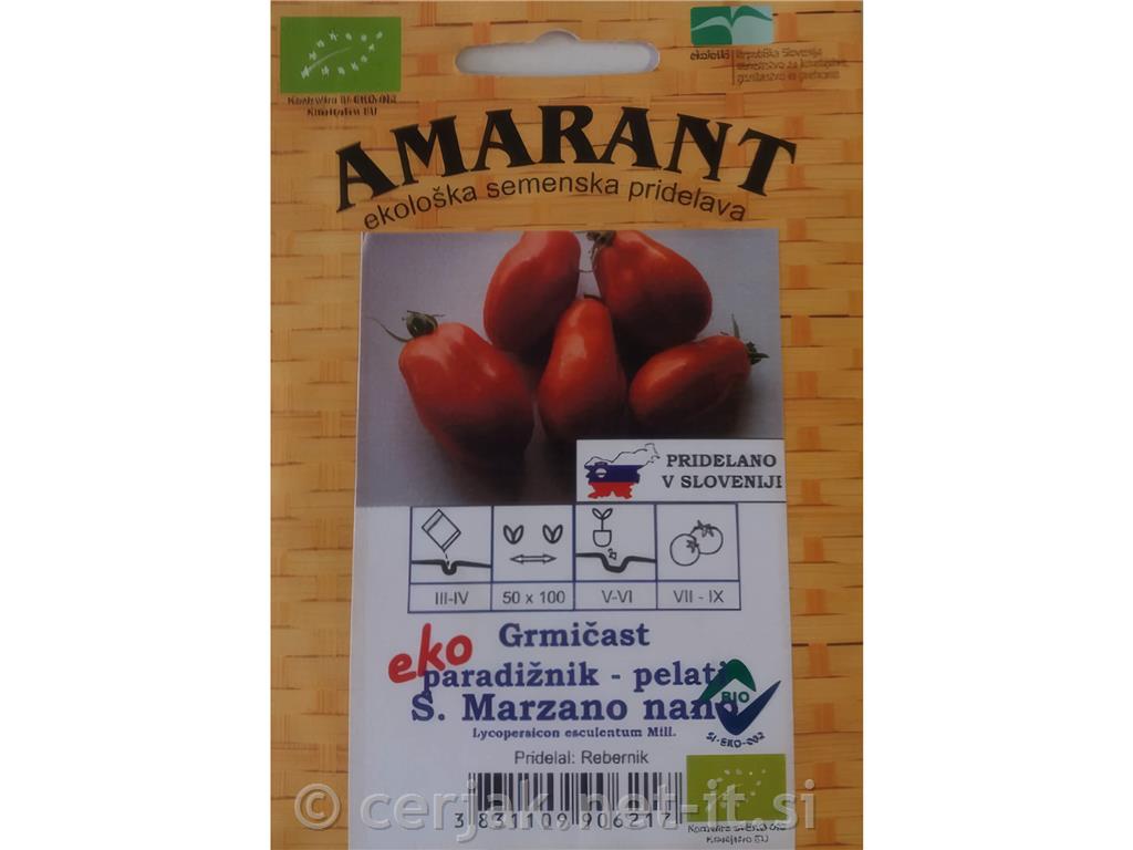 Paradižnik EKO San Marzano nano
