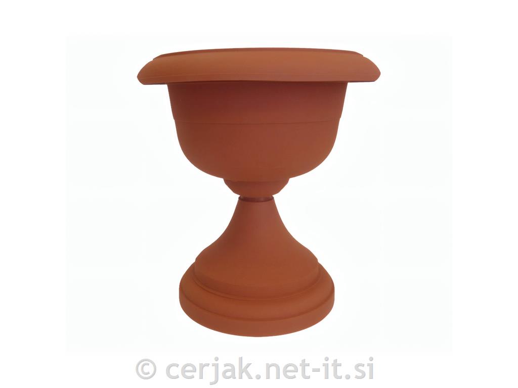 Cvetlični PVC kelih 42 opečnat