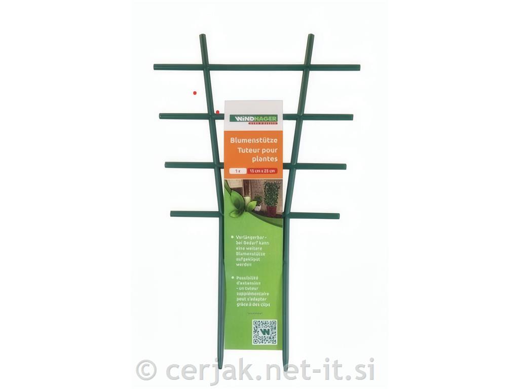 Opora za lončnice 43x23 cm zelena