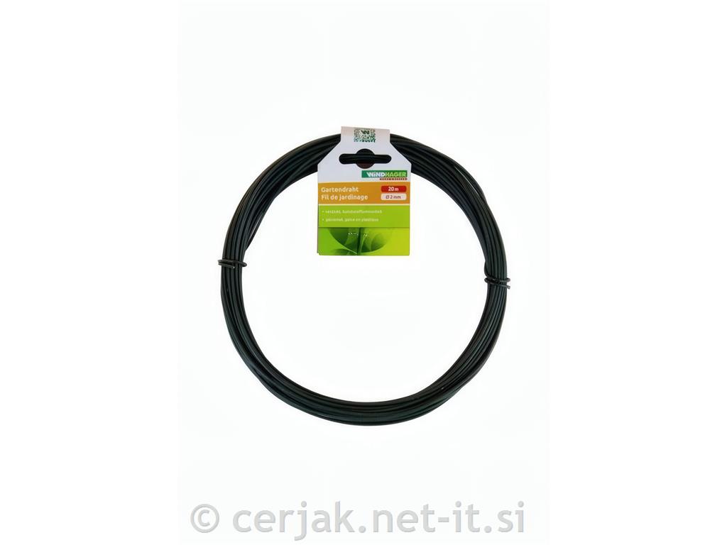 Vrtna žica pocinkana gumirana 2mm x 20m