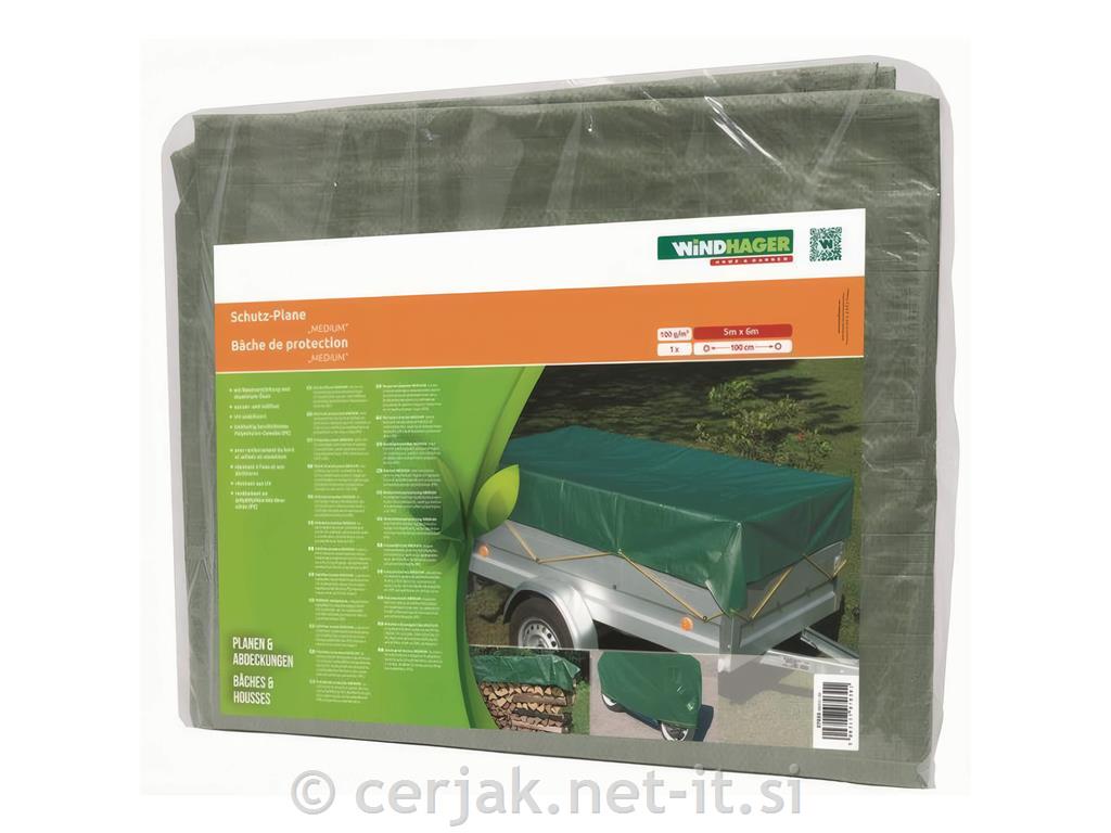 Ponjava standard zelena, 5x6 m