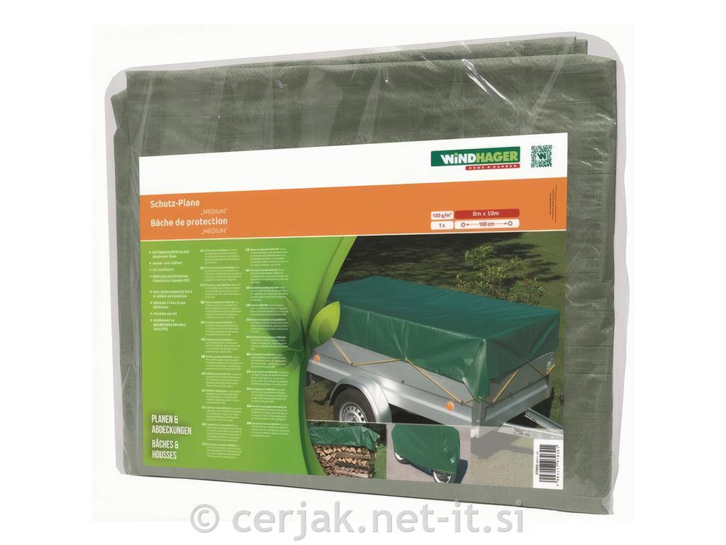 Ponjava standard zelena, 8x10 m