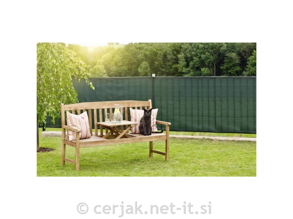 Windhager balkonska ograja Screenex clasic 5 x 0,8m, zelena