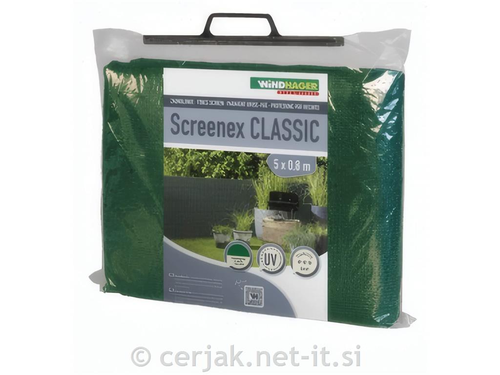 Balkonska ograja Screenex 5 x 1,2m, antracit
