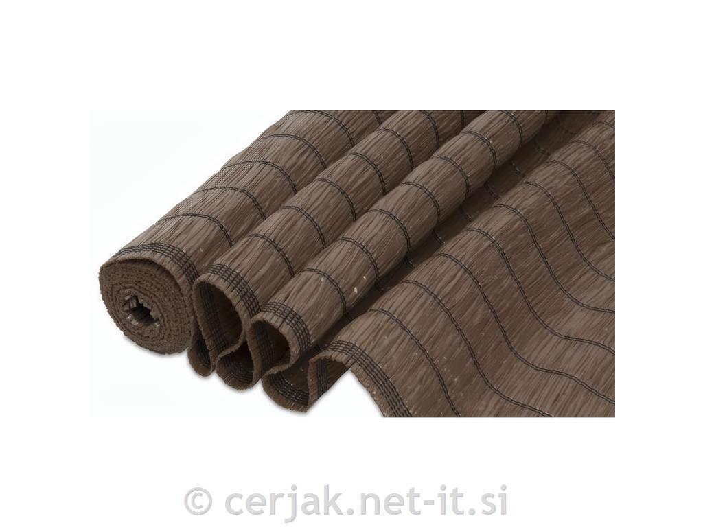 Balkonska ograja Raffia 3 x 1,5m, rjava
