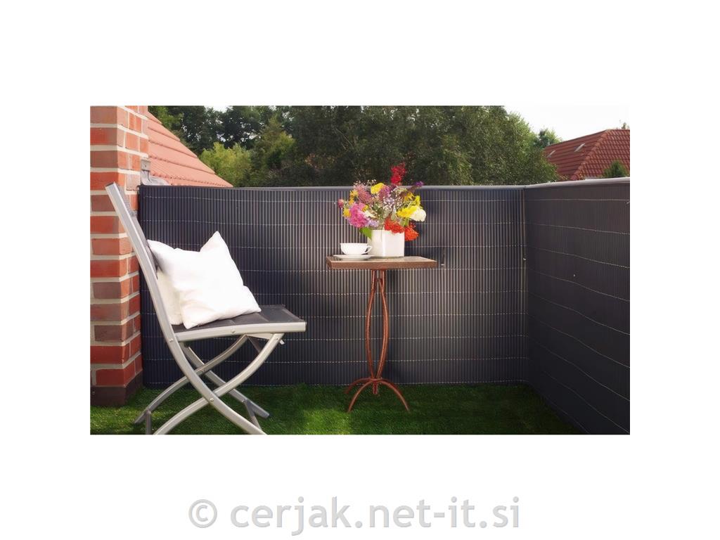 Vrtna ograja Presidio 3 x 1m, antracit