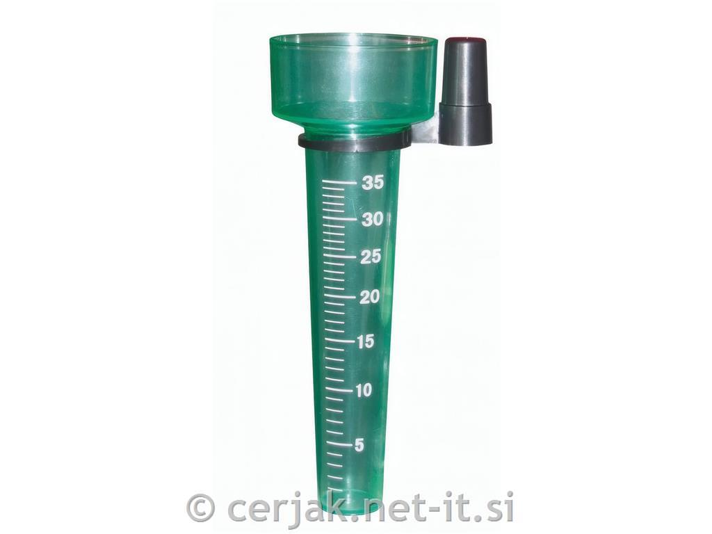 Merilnik dežja s skalo