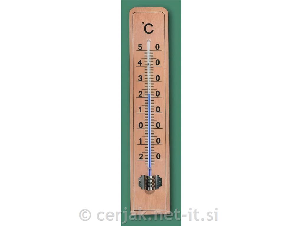Termometer sobni, bukev